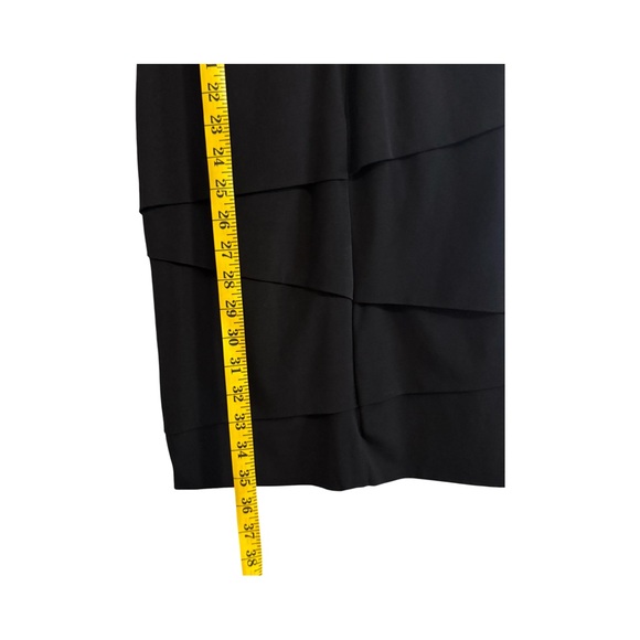 WHITE HOUSE BLACK MARKET Black Mini Dress Size 6 - Picture 7 of 9